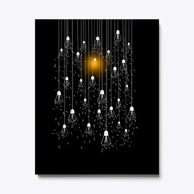 One light Canvas Print